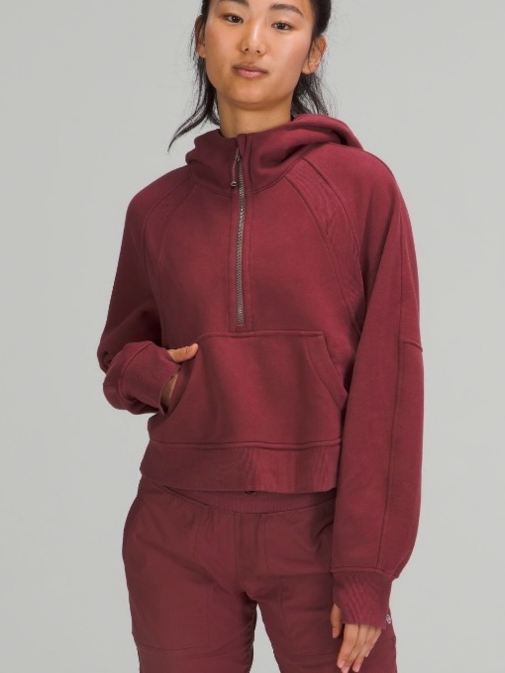 Lululemon Scuba Oversized Half Zip Hoodie
